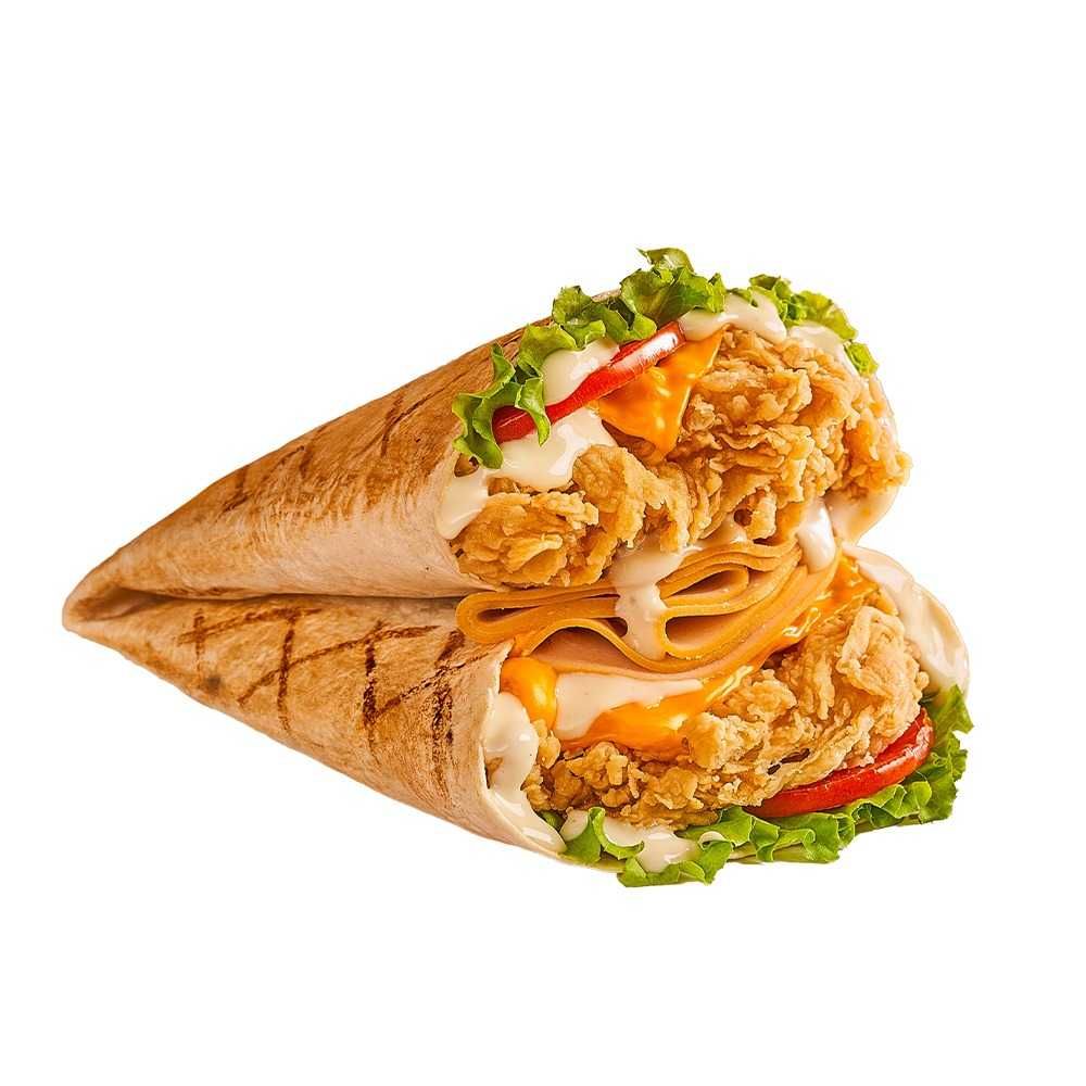 Double wrap chicken