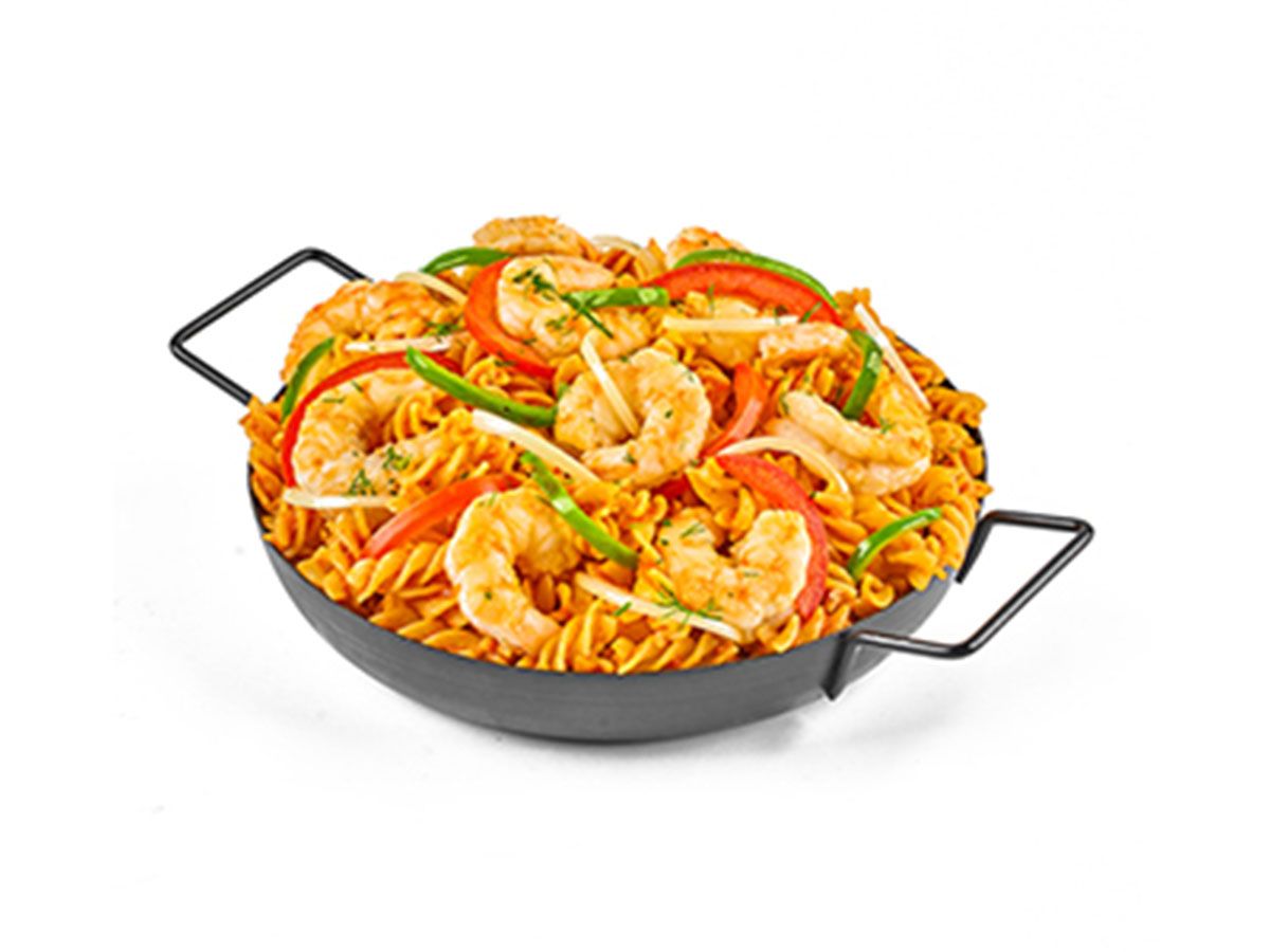 Shrimp Pasta With Red Sauce