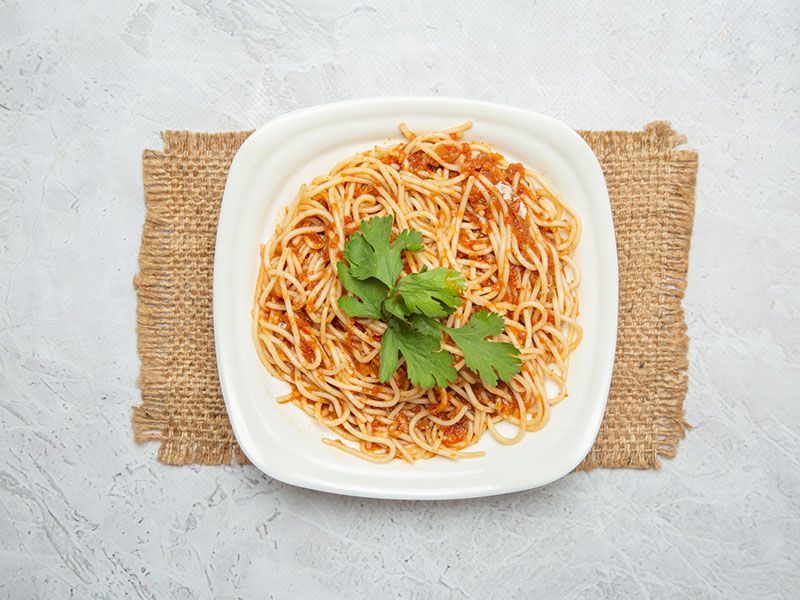 Spaghetti With Tomato Sauce