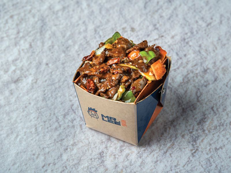 Kung Pao Meat Super Spicy Platter