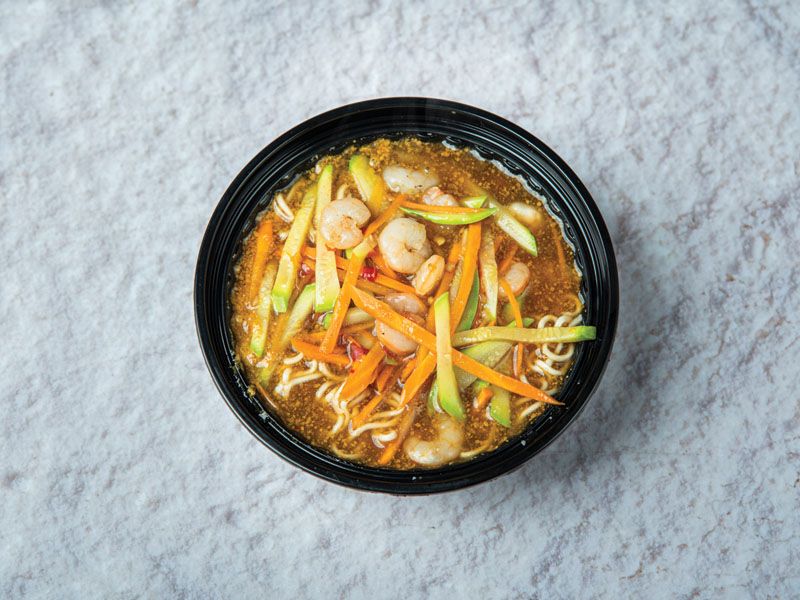 Shrimp Ramen Soup