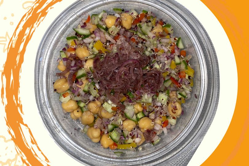 Quinoa Salad With Chickpeas