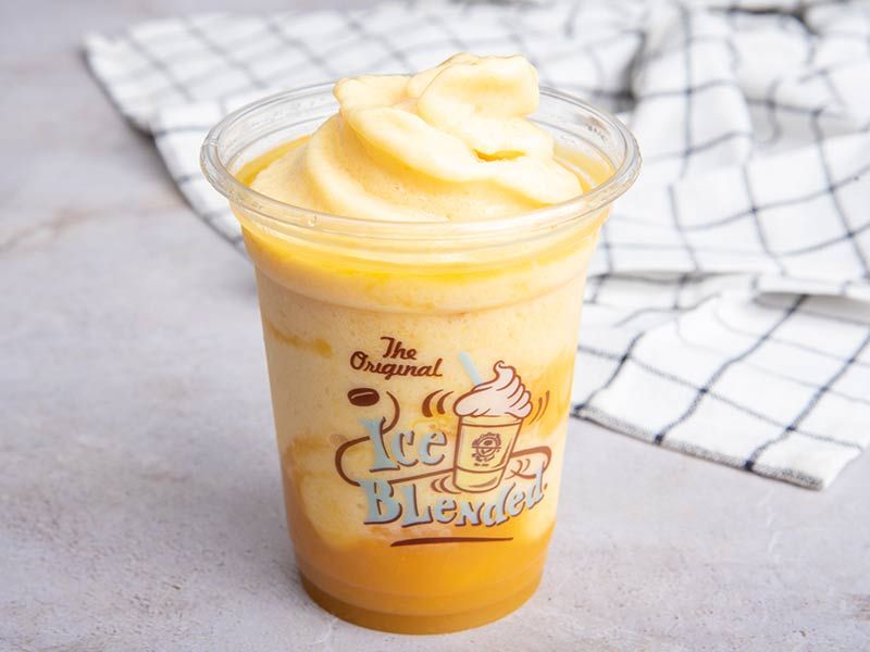 Iced Mango With Cream