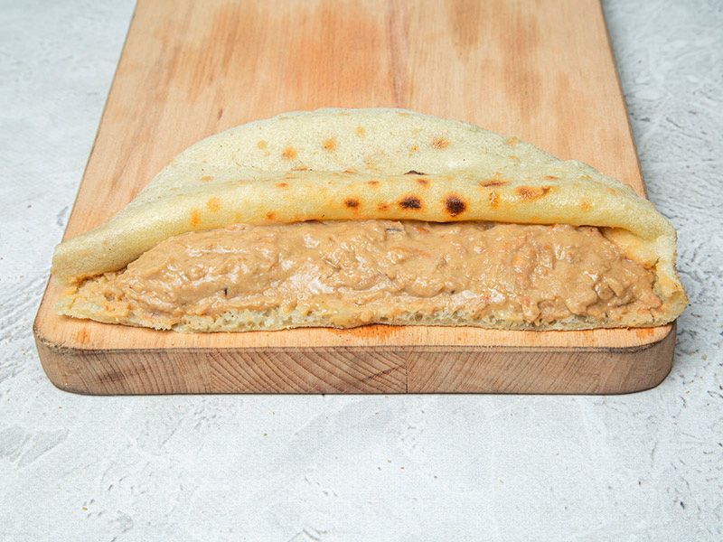 Foul Sandwich with Eggplant