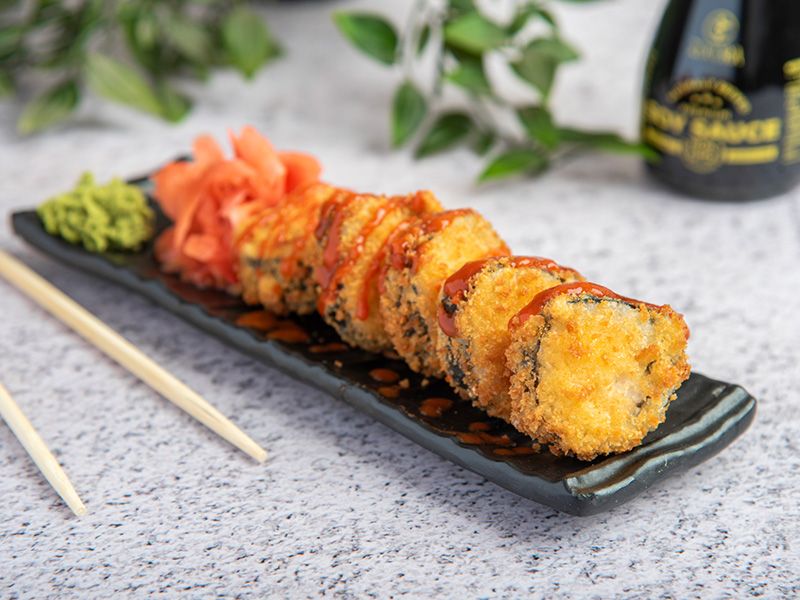Fried Sun Rises Roll