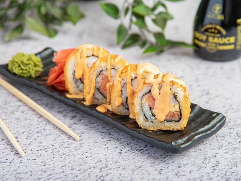 Fried Volcano Roll