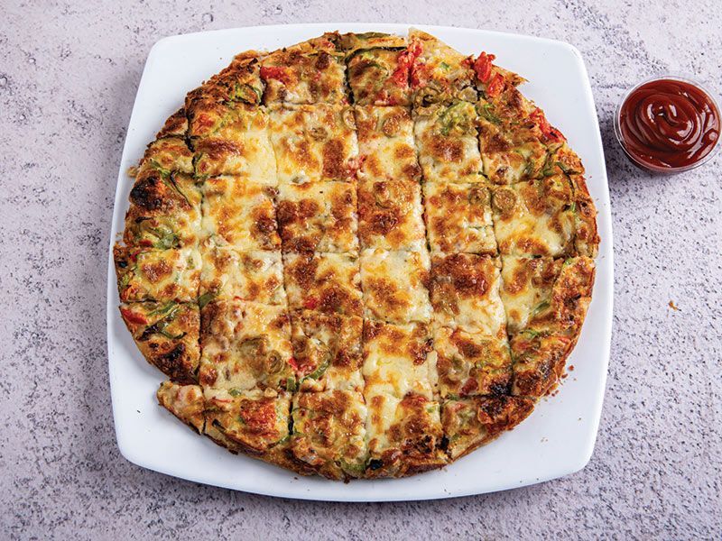 Pastrami Oriental Pizza
