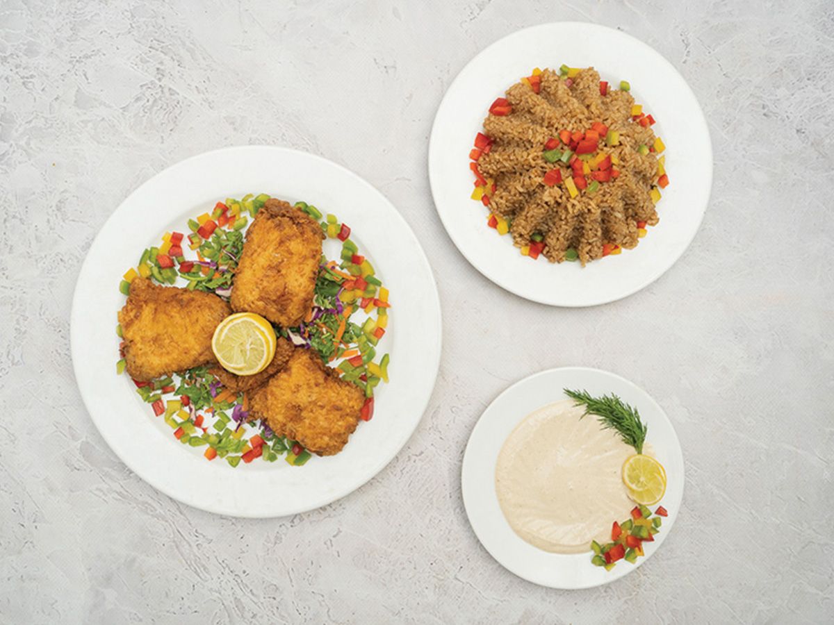 Rice With Fish Fillet Meal Offer