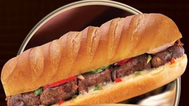 Oriental Sausage Fino Sandwich