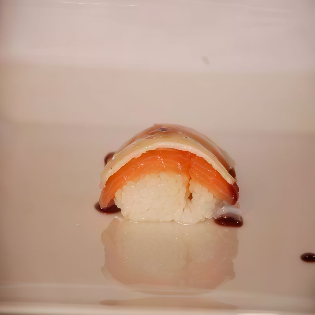 Salmon Cheddar Sushi