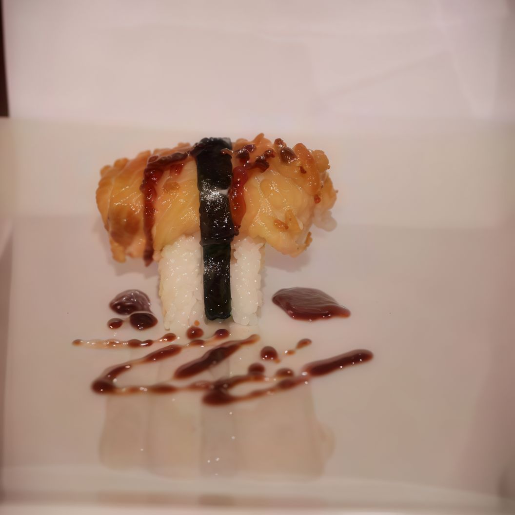 Salmon Tempura Sushi