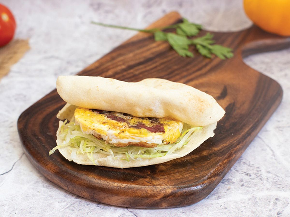 Eggs With Pastrami Sandwich