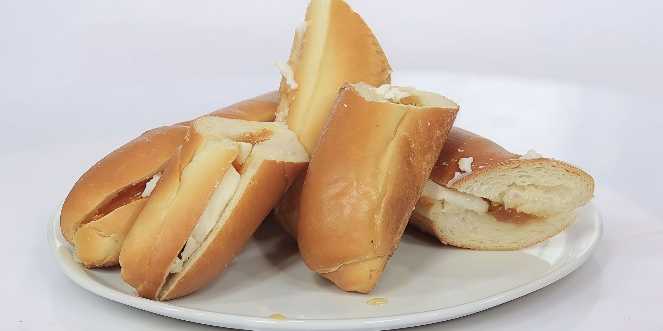 Honey With Cream Sandwich