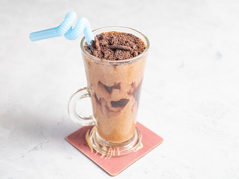 Mango With Oreo Juice