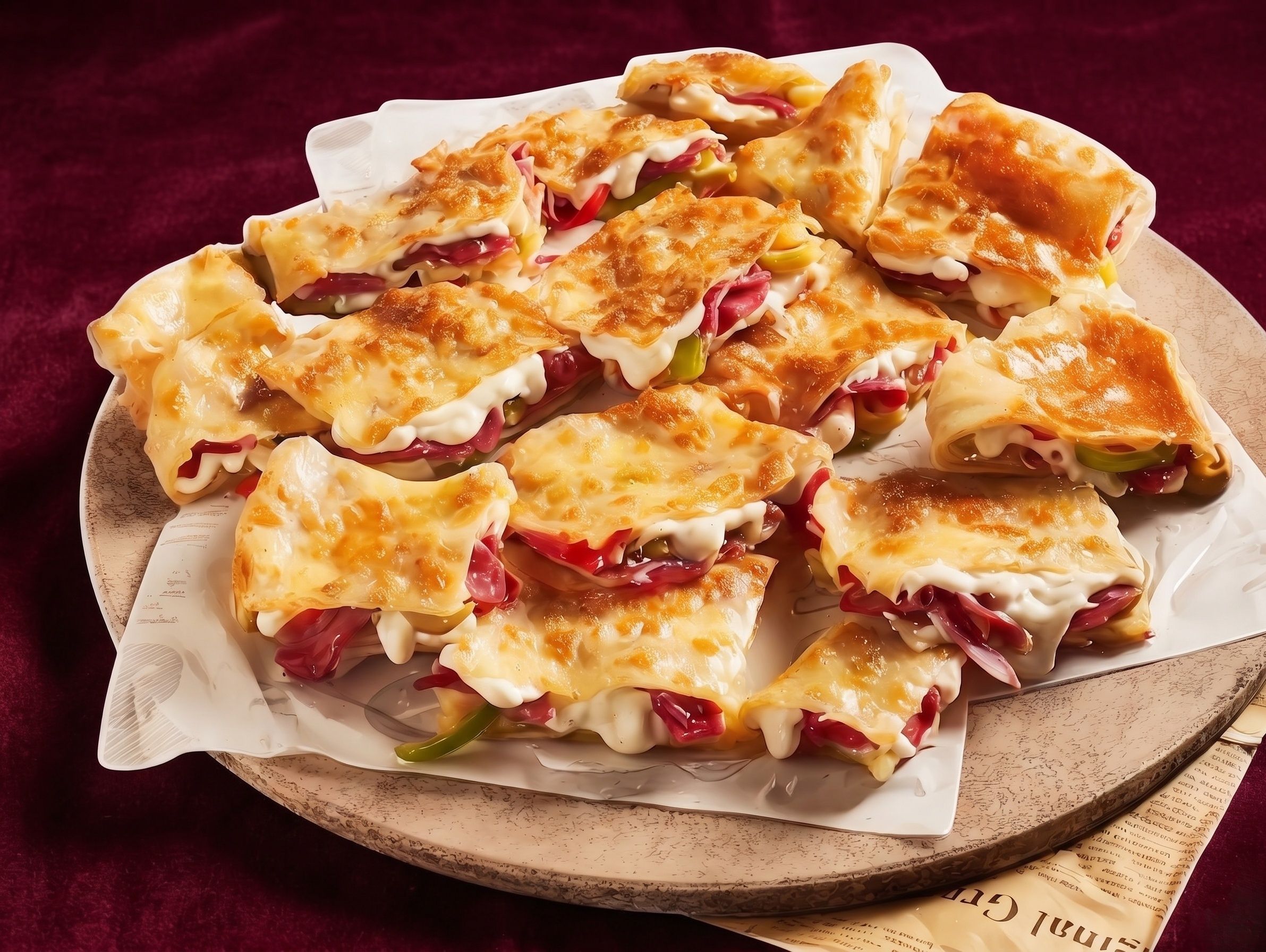 Sausage Kiri Pie