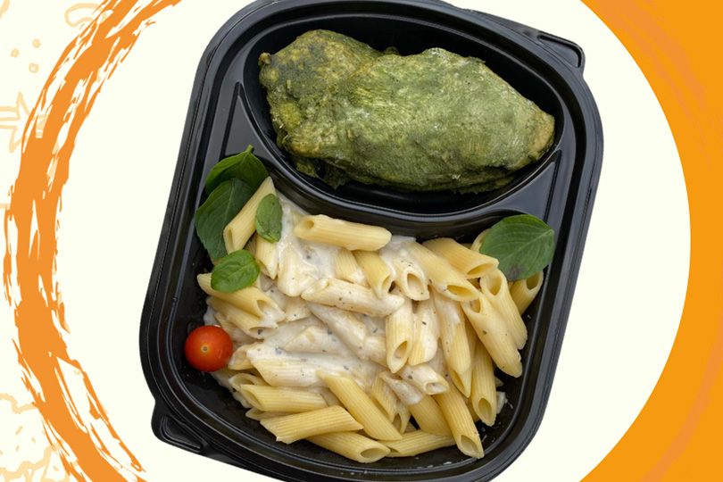 Chicken Pesto Pasta Meal