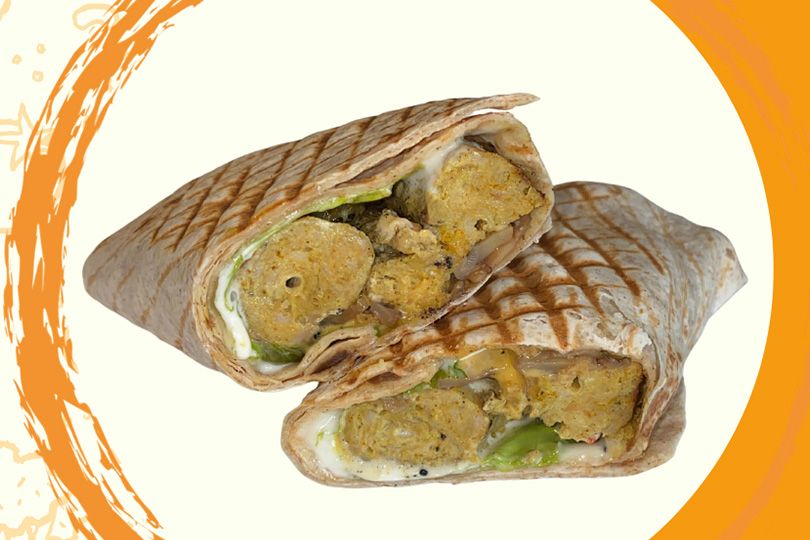 Chicken Kofta Ranch Wrap