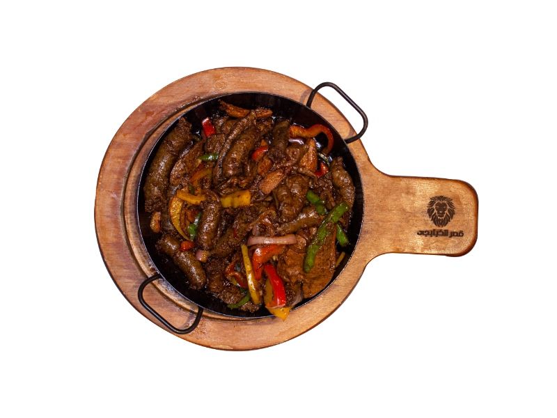 1/4 Kilo Liver And Sausage Pan