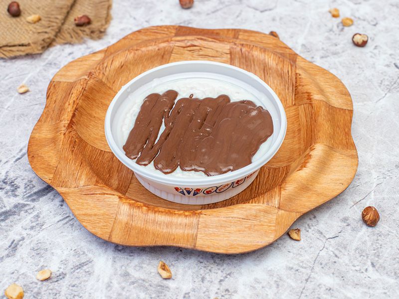 Rice pudding with Nutella