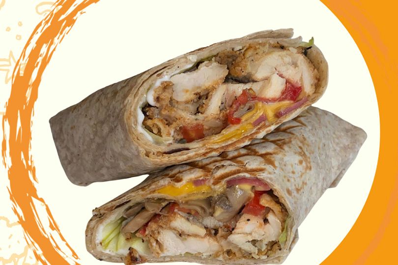 Chicken Cordon Bleu Wrap