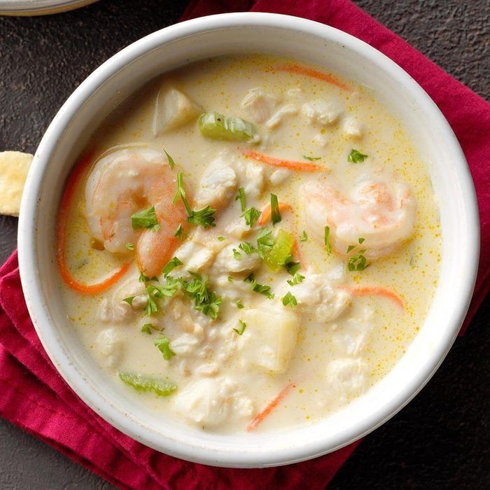 Seafood soup
