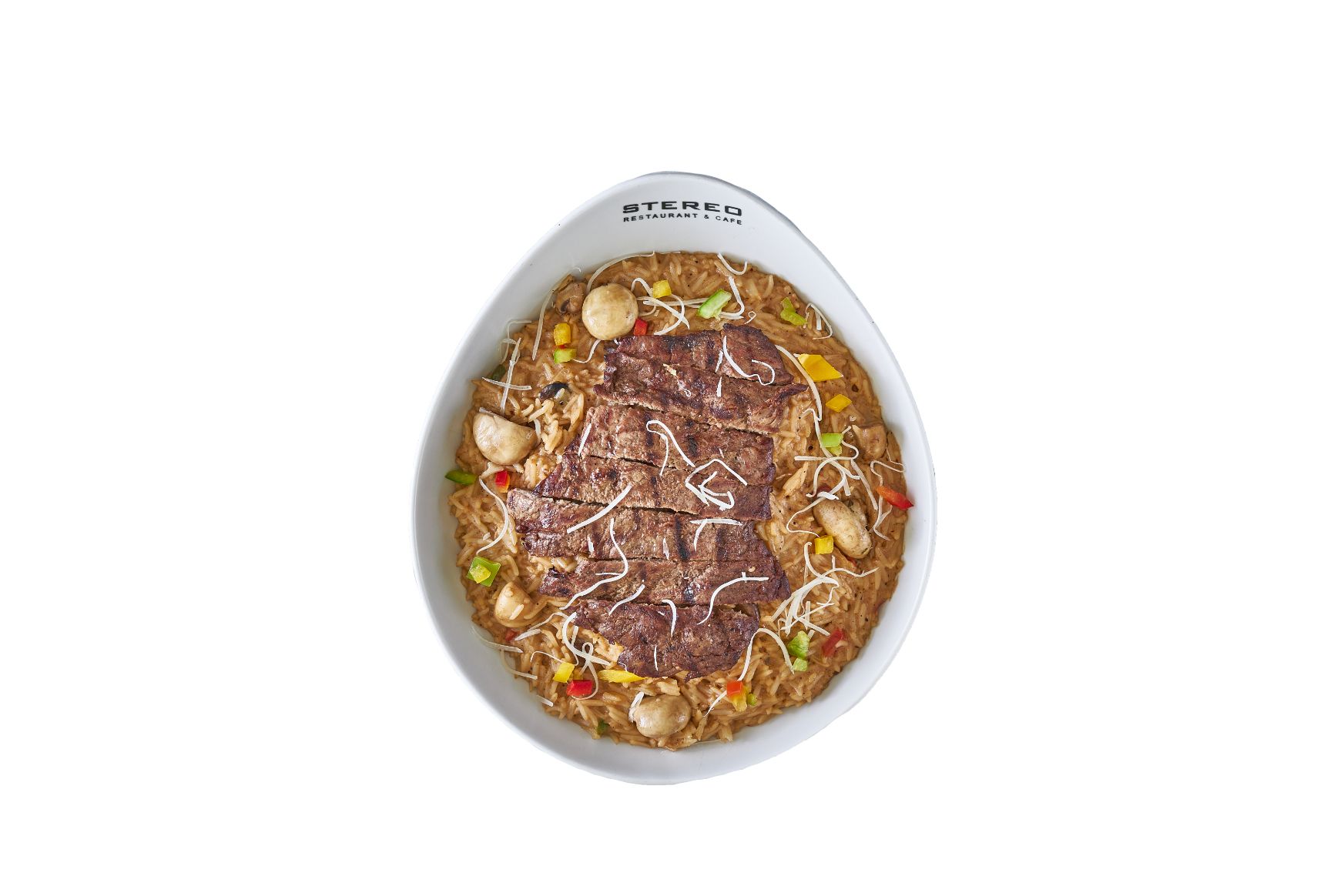 Grilled Beef Risotto