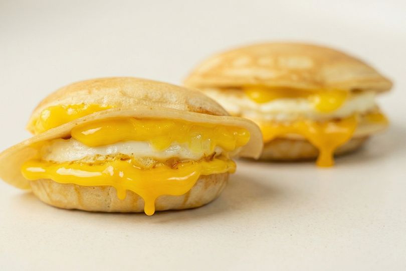 2 Cheesy Egg Sandwich