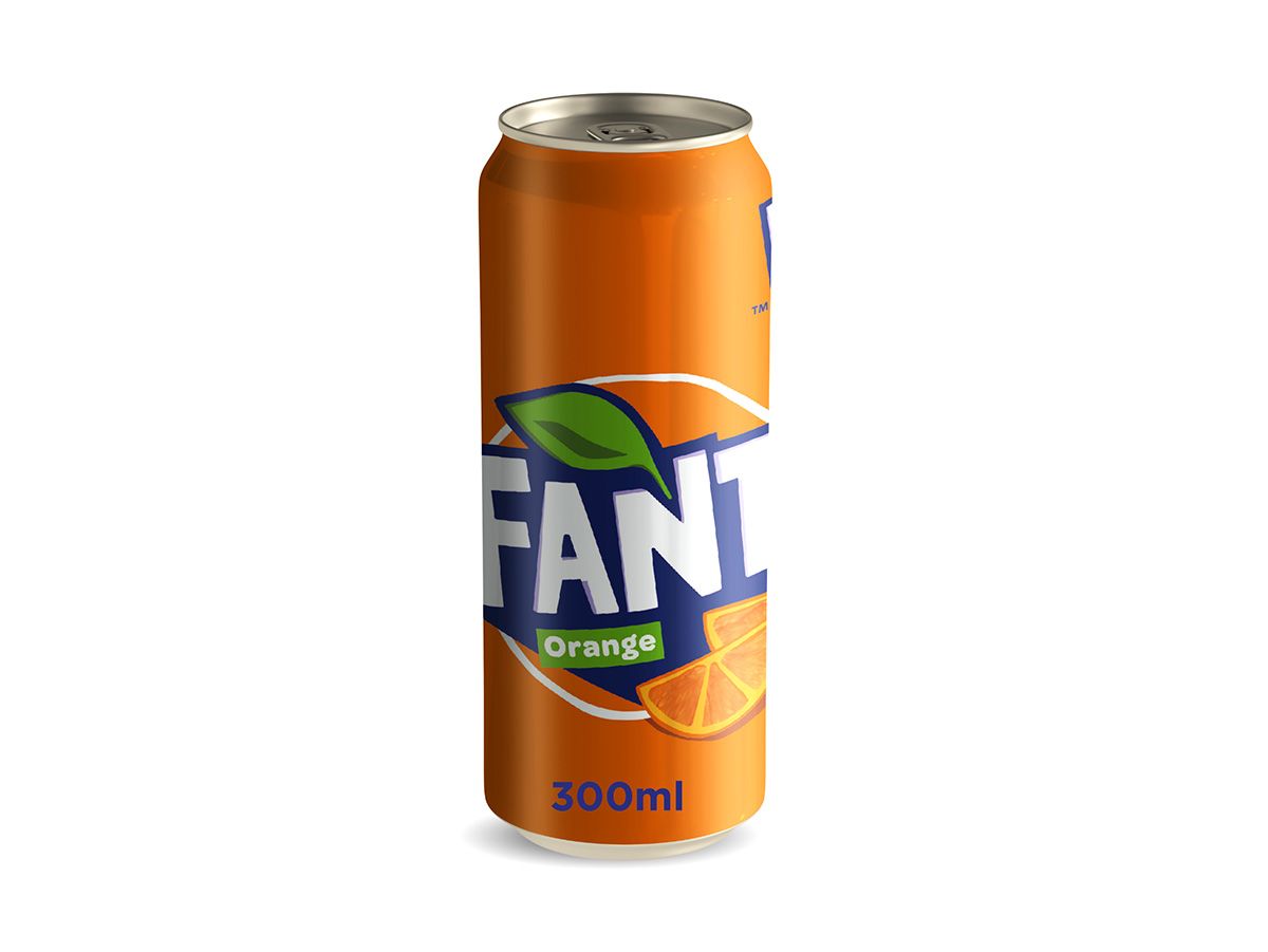 Fanta Orange Can