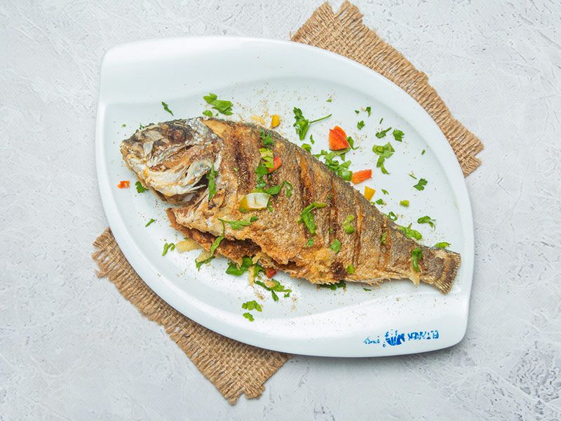 1/2 Kg Fried Sea Bream