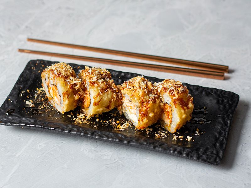 Hot Ura Salmon Roll