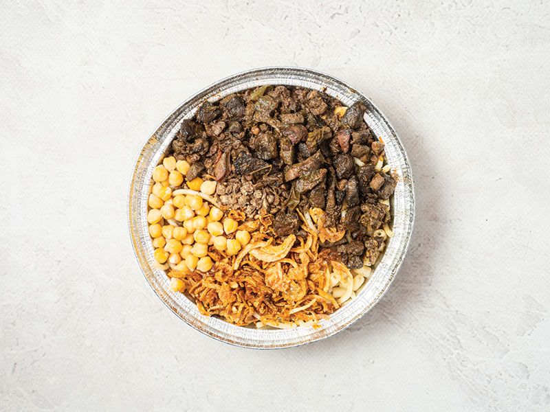 Koshary With Liver - Regular
