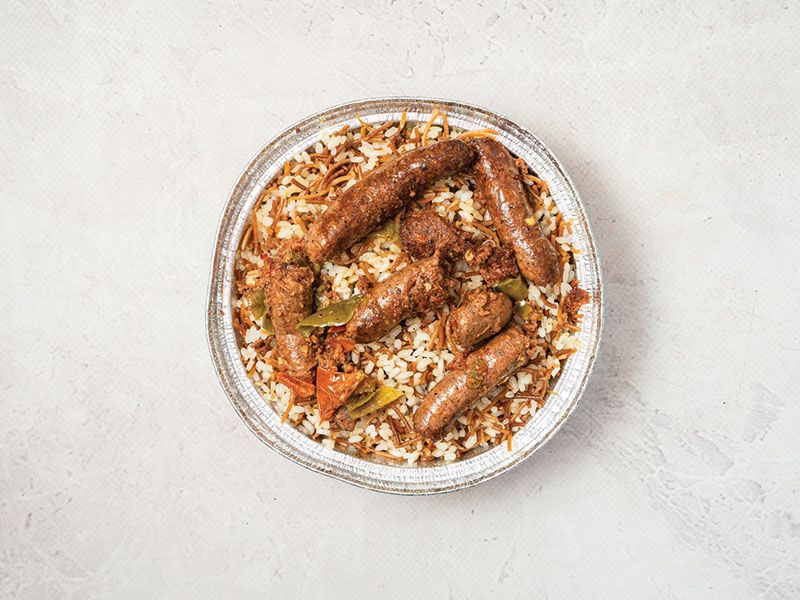 Rice With Sausage - Regular