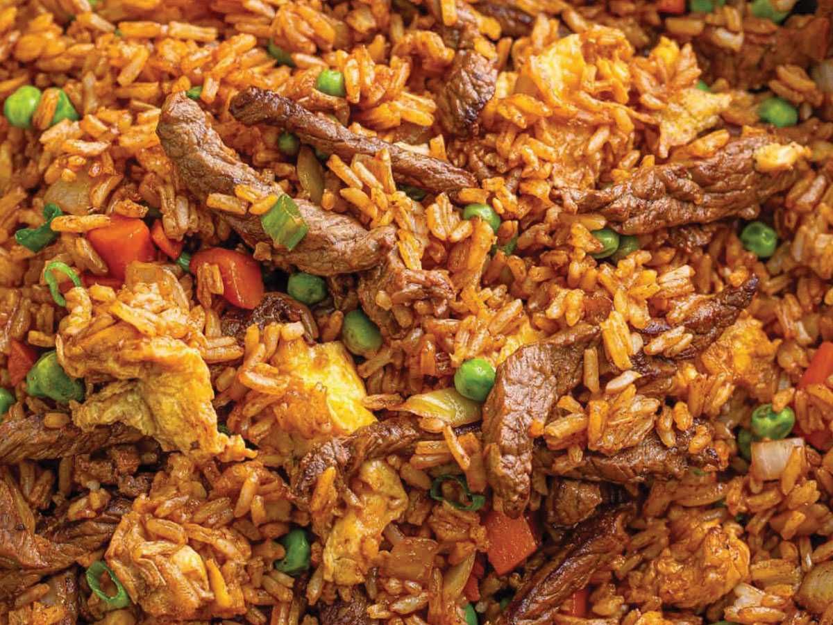Fried Rice Beef