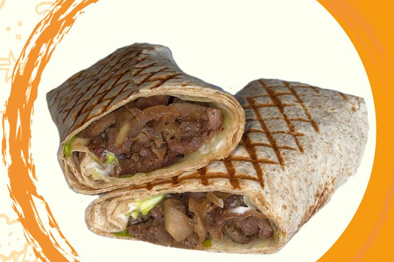 Beef Mushroom Wrap