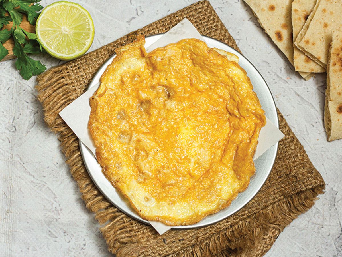 Regular Egg Omelette Plate