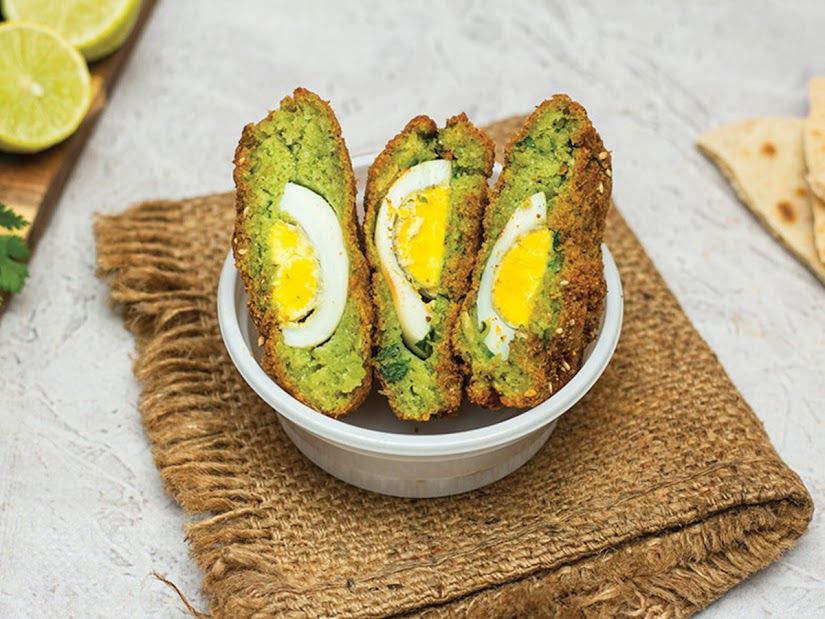 Chickpea eayn katkut falafel patties