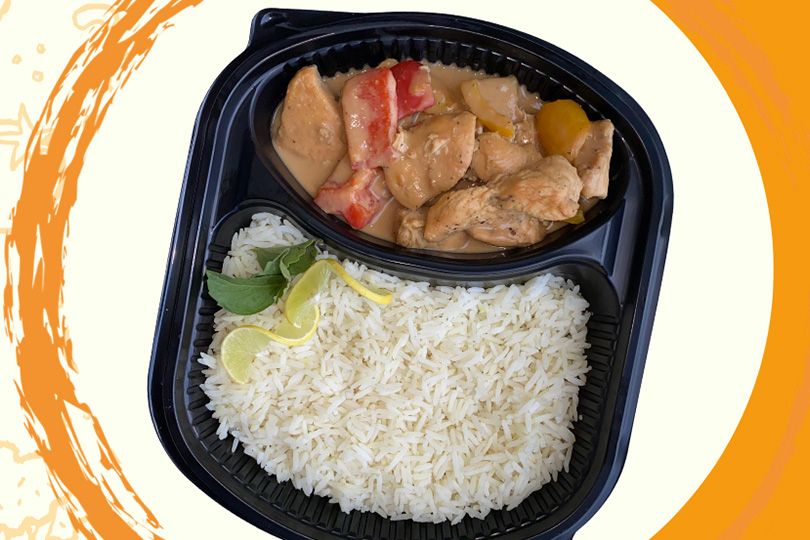 Chicken peanut butter meal