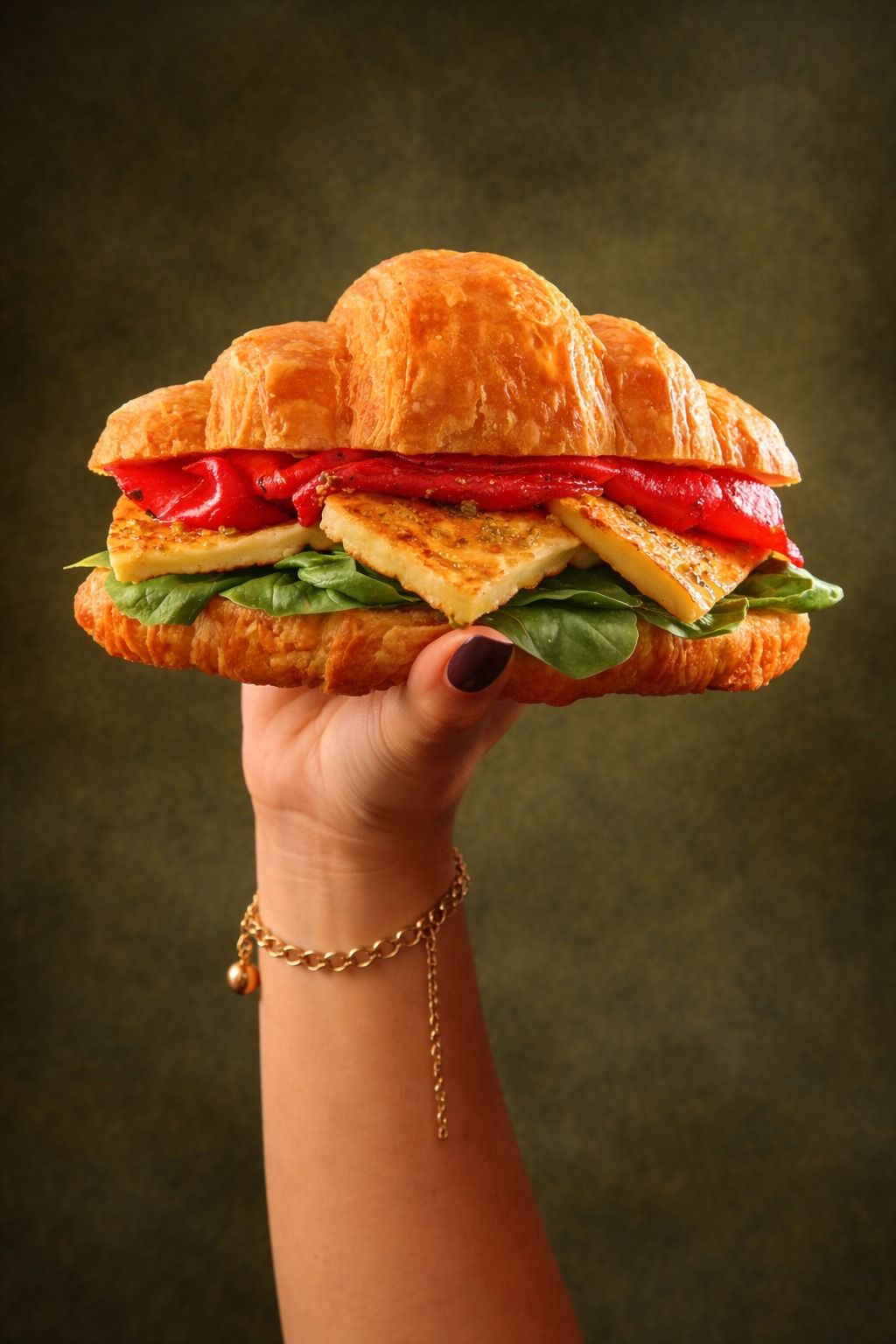 Halloumi Croissant