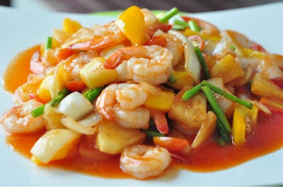 52. Pad Prew Wan Shrimp