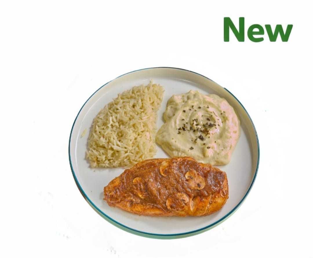 Demi- glace grilled chicken