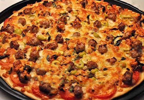 Pasta Pizza Sausages