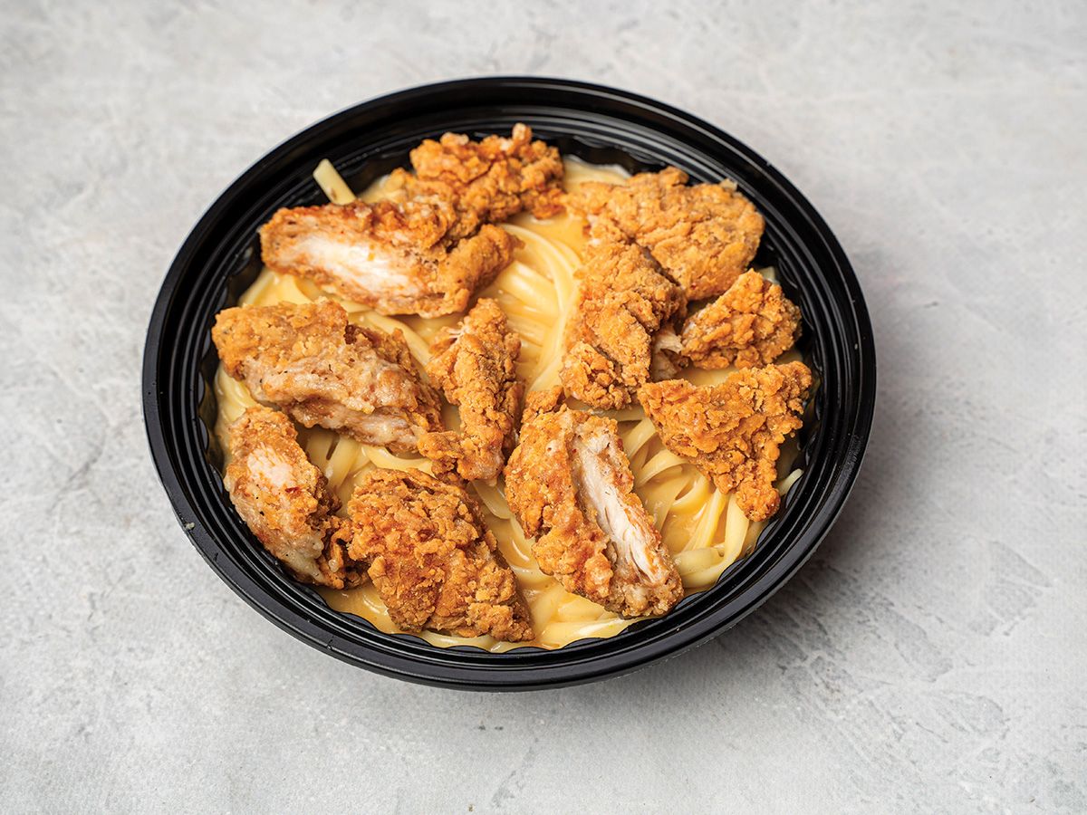 Crispy pasta