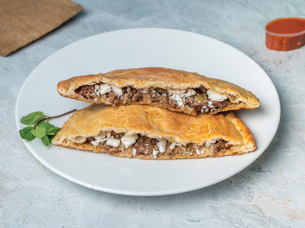 Hawawshi Loaf With Mozzarella Cheese