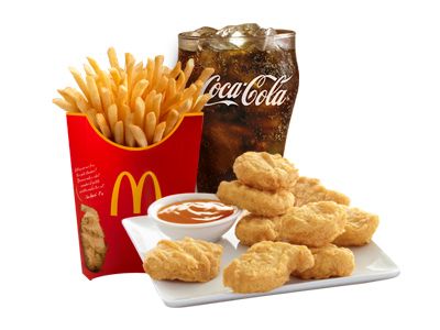 McNuggets 9 Pieces Large Meal