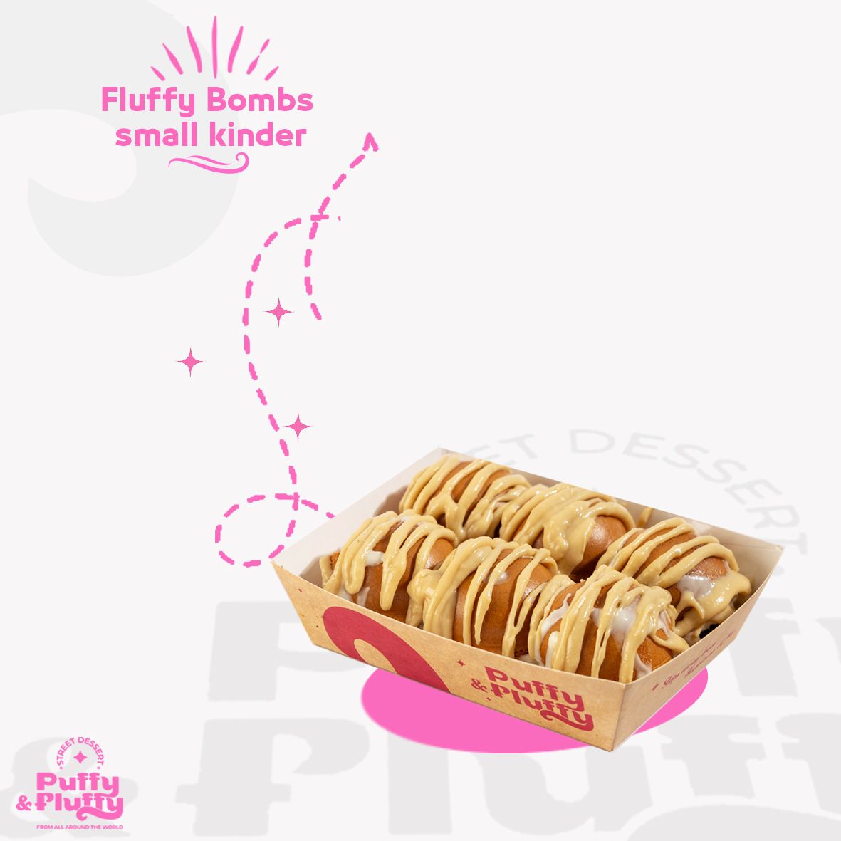 Fluffy Bombs Kinder Chocolate
