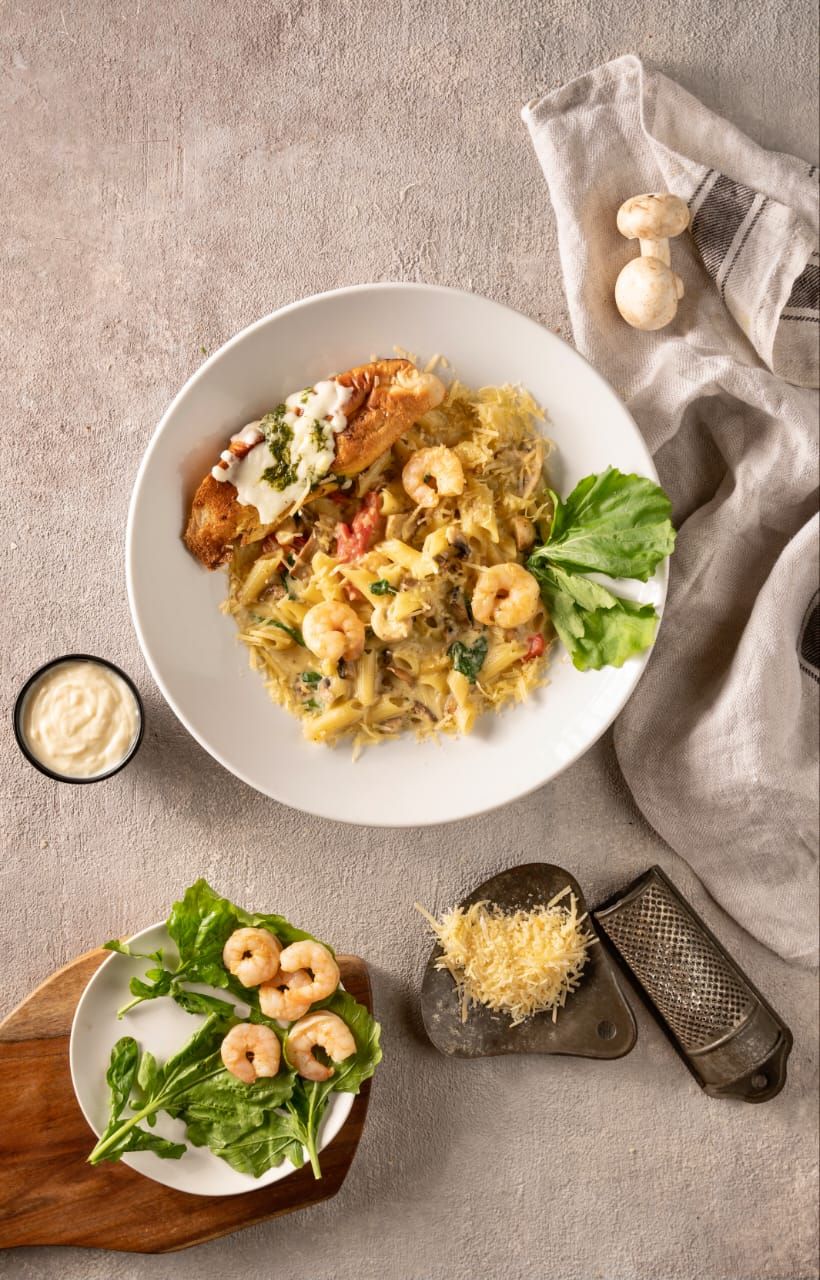 Seafood pasta