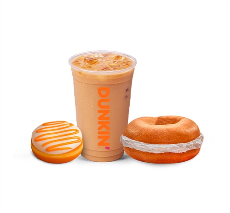 Cream Cheese Bagel+1 Donut+Spanish Latte Medium
