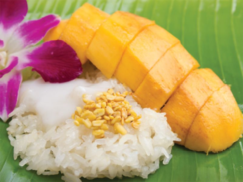 43. Sticky Rice With Mango