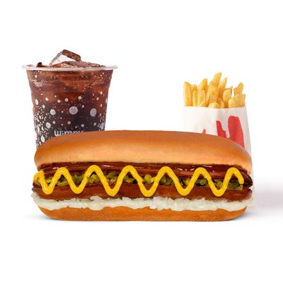 The just hotdog Combo Biggy