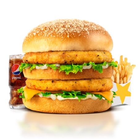 Double Hardee Chicken Combo